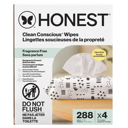 The Honest Company Sensitive Clean Conscious Wipes