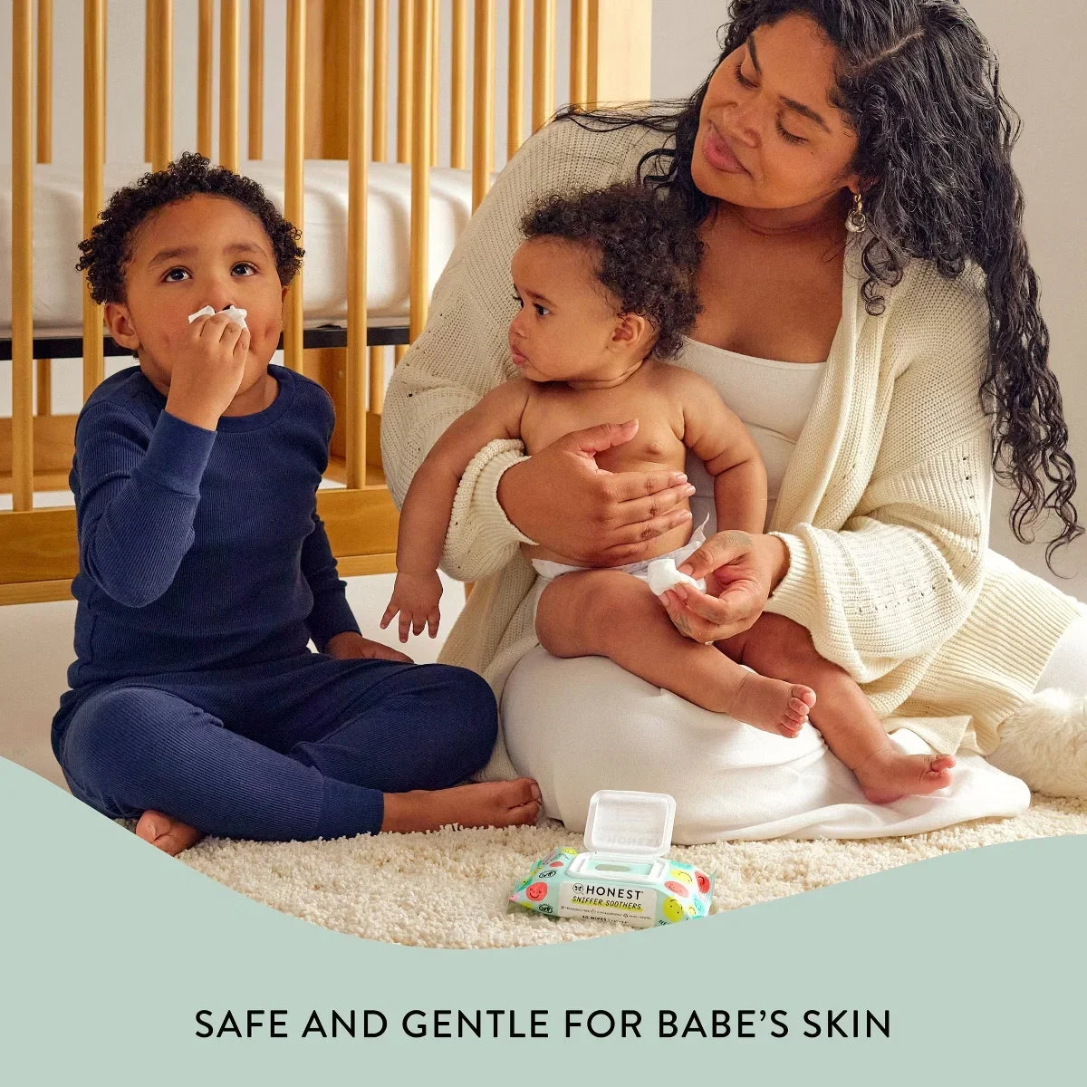 The Honest Company Sniffer Soothers Nose and Face Wipes
