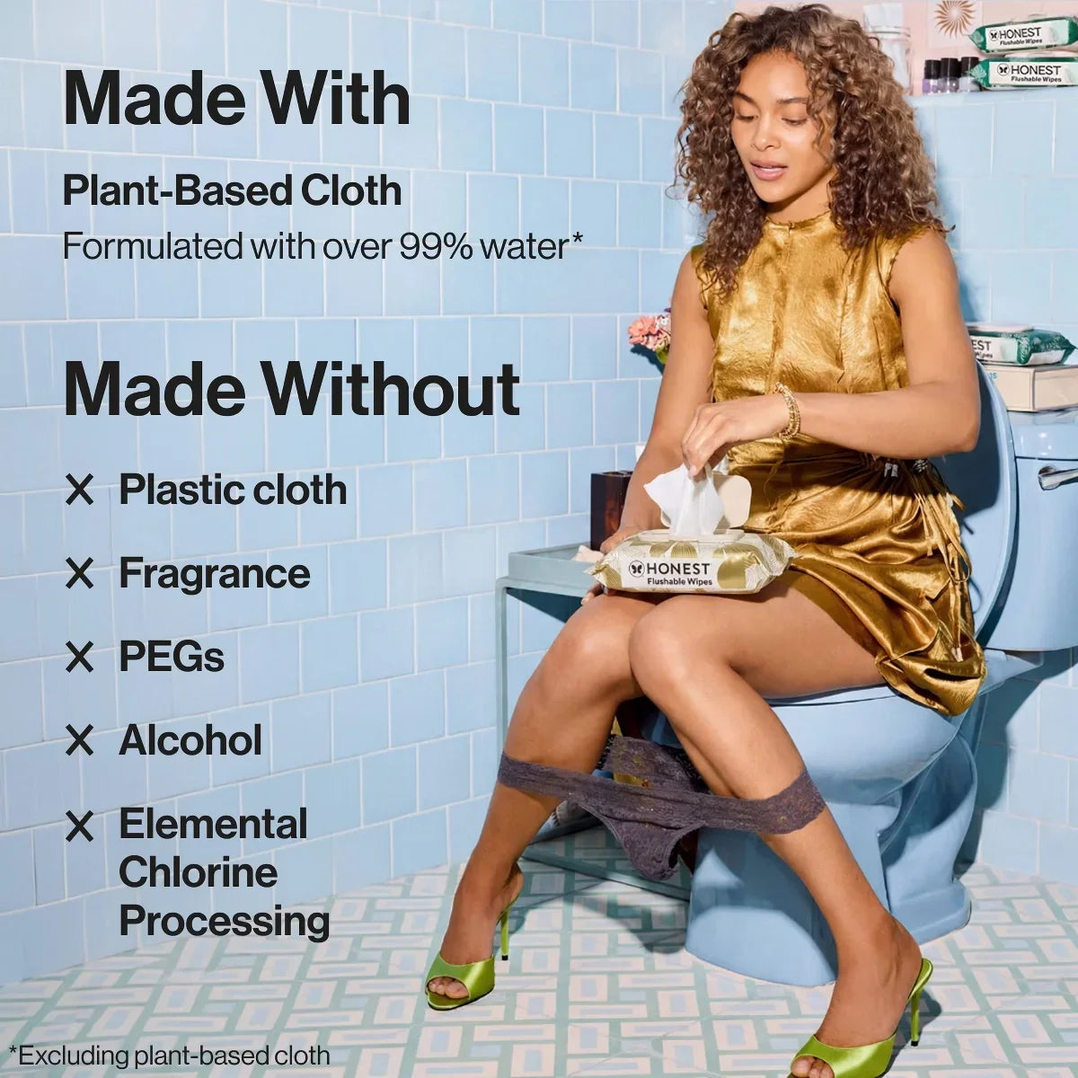 The Honest Company Flushable Wipes - 126ct