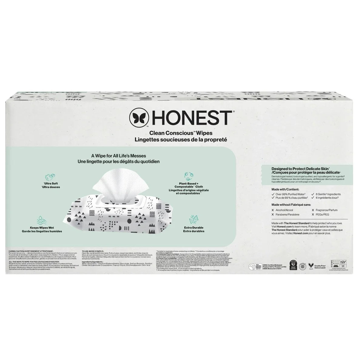 The Honest Company Sensitive Clean Conscious Wipes