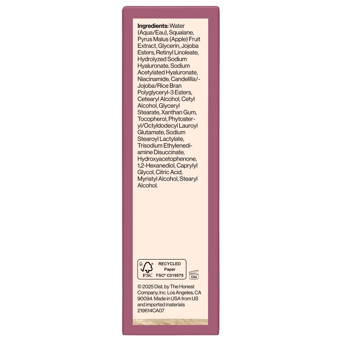 Honest Beauty Honestly Pure Retinyl Serum with Retinyl Linoleate - 1 fl oz: Moisturizing, Brightening, Anti-Aging