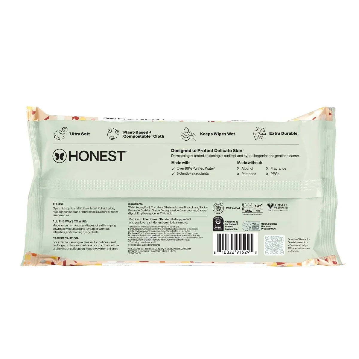 The Honest Company Sensitive Clean Conscious Wipes