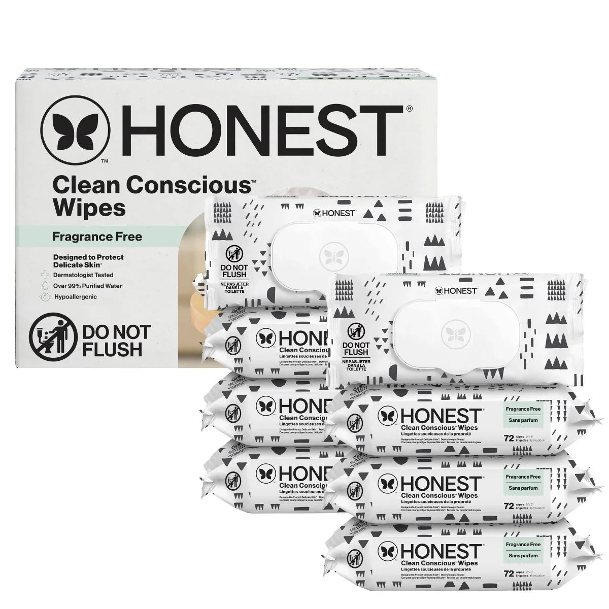 The Honest Company Sensitive Clean Conscious Wipes
