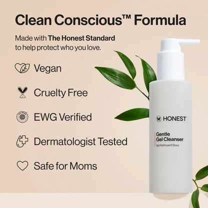 Honest Beauty Gentle Gel Cleanser with Chamomile and Calendula - 5 fl oz