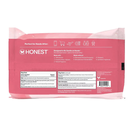 The Honest Company Sanitizing Hand Wipes Grapefruit - 50ct