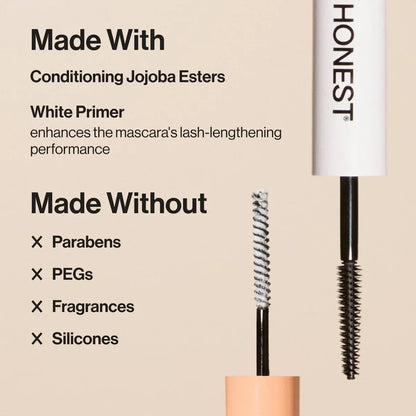 Honest Beauty Extreme Length 2-in-1 Mascara and Lash Primer with Jojoba Esters