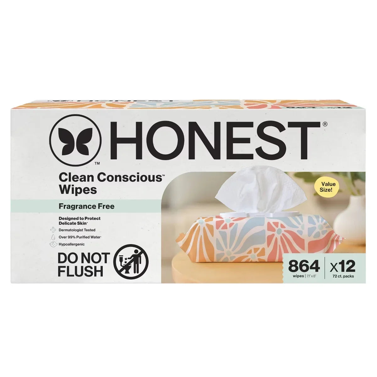 The Honest Company Sensitive Clean Conscious Wipes