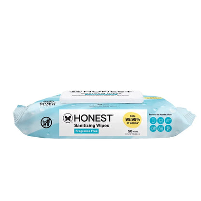 The Honest Company Alcohol Hand Sanitizing Wipes