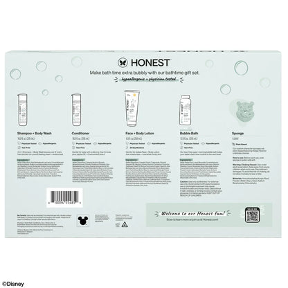 The Honest Company Disney Bath Time Gift Set - 5ct: Dye-Free, Phthalate-Free, Artificial Fragrance-Free, Whole Body Use