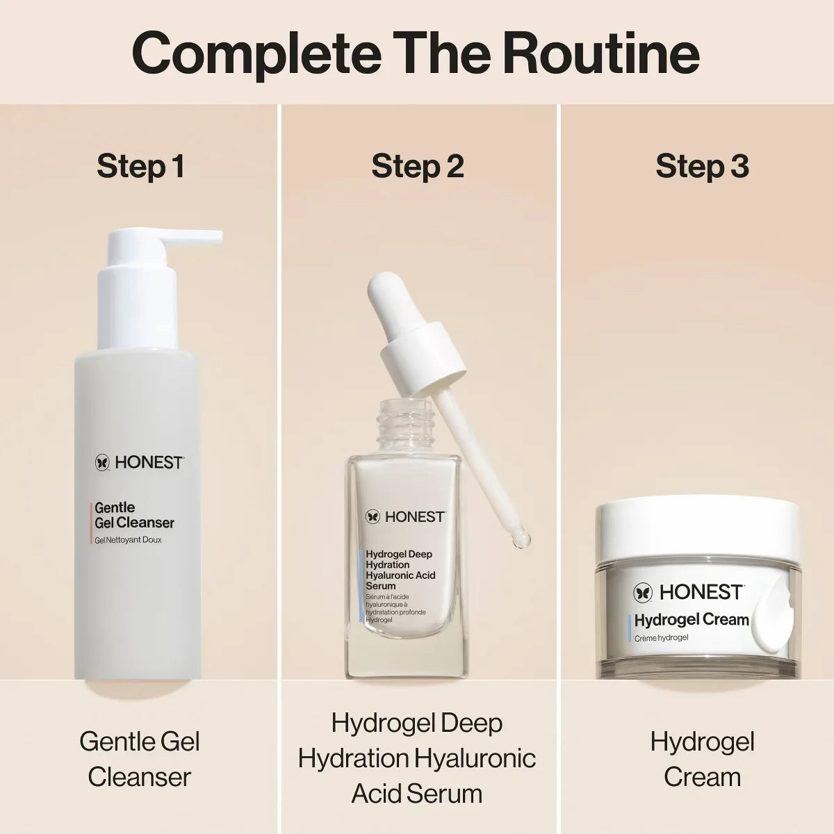 Honest Beauty Hydrogel Deep Hydration Hyaluronic Acid Serum with Rambutan 1 fl oz: Paraben-Free, Silicone-Free, Vegan