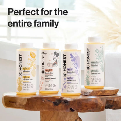 The Honest Company Refresh Bubble Bath - Citrus Vanilla - 12 fl oz: Sensitive Skin, Gel, Paraben-Free, Squeeze Bottle
