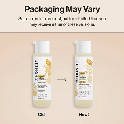 The Honest Company Refresh Shampoo + Body Wash - Citrus Vanilla