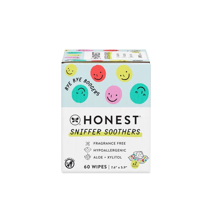 The Honest Company Sniffer Soothers Nose and Face Wipes