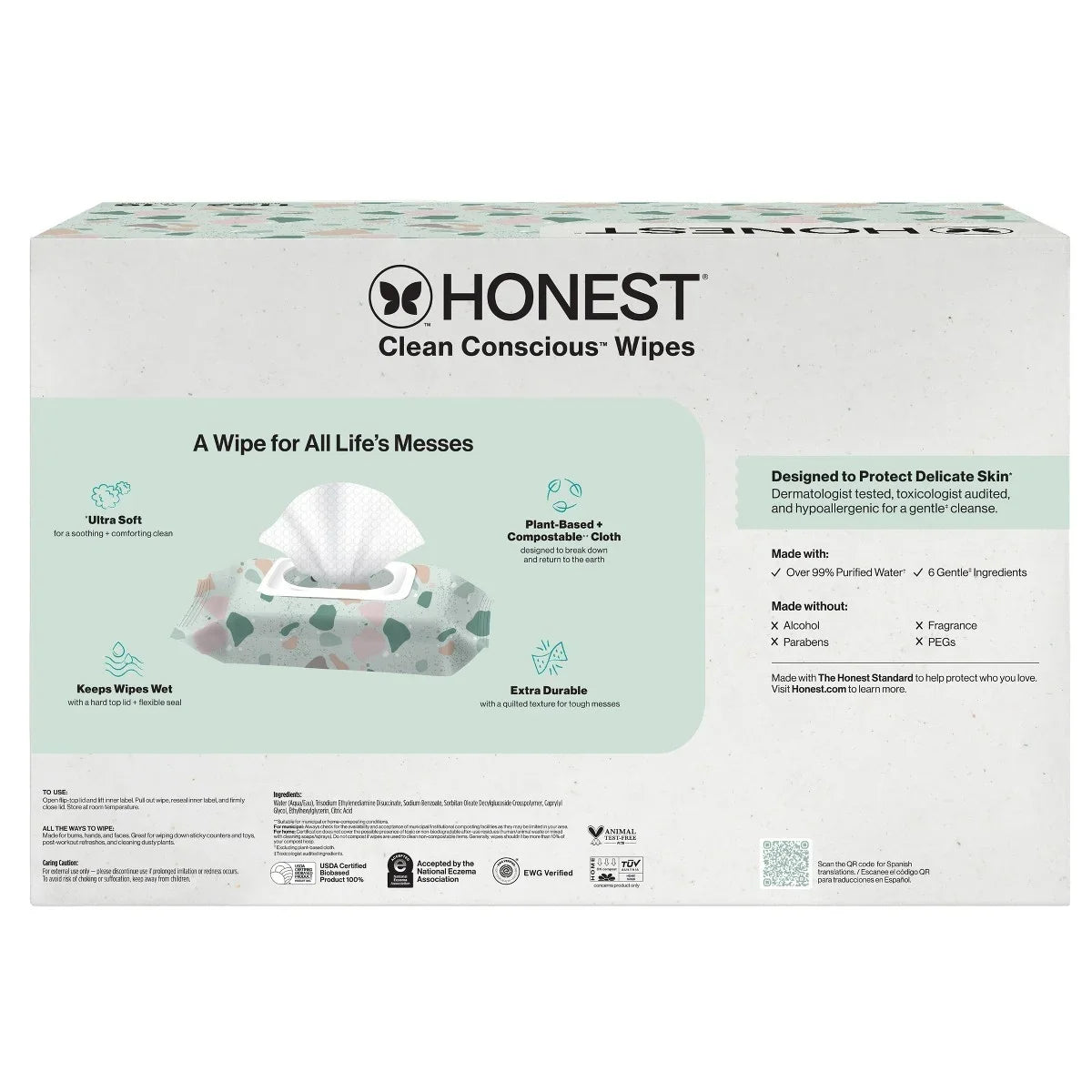 The Honest Company Sensitive Clean Conscious Wipes
