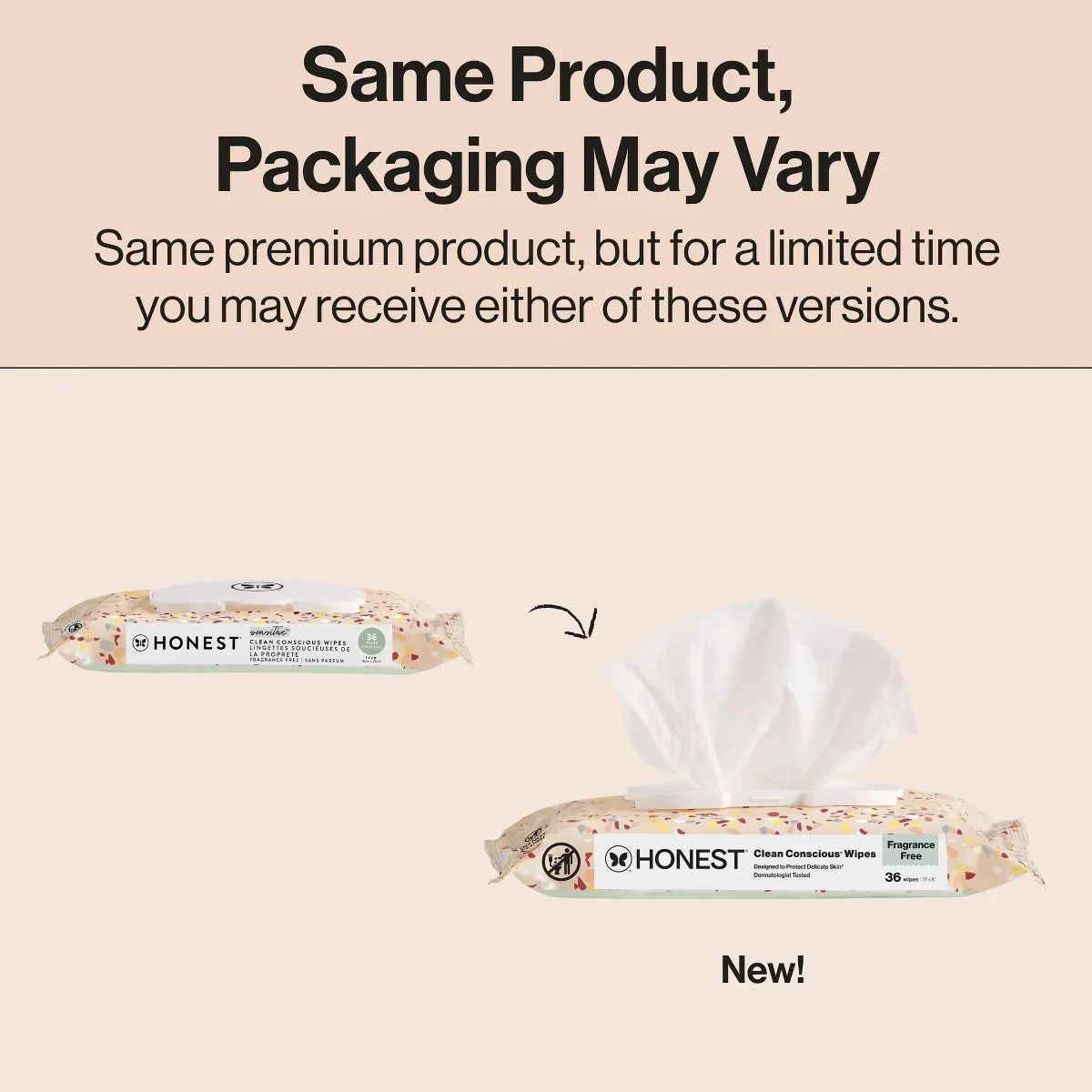 The Honest Company Sensitive Clean Conscious Wipes