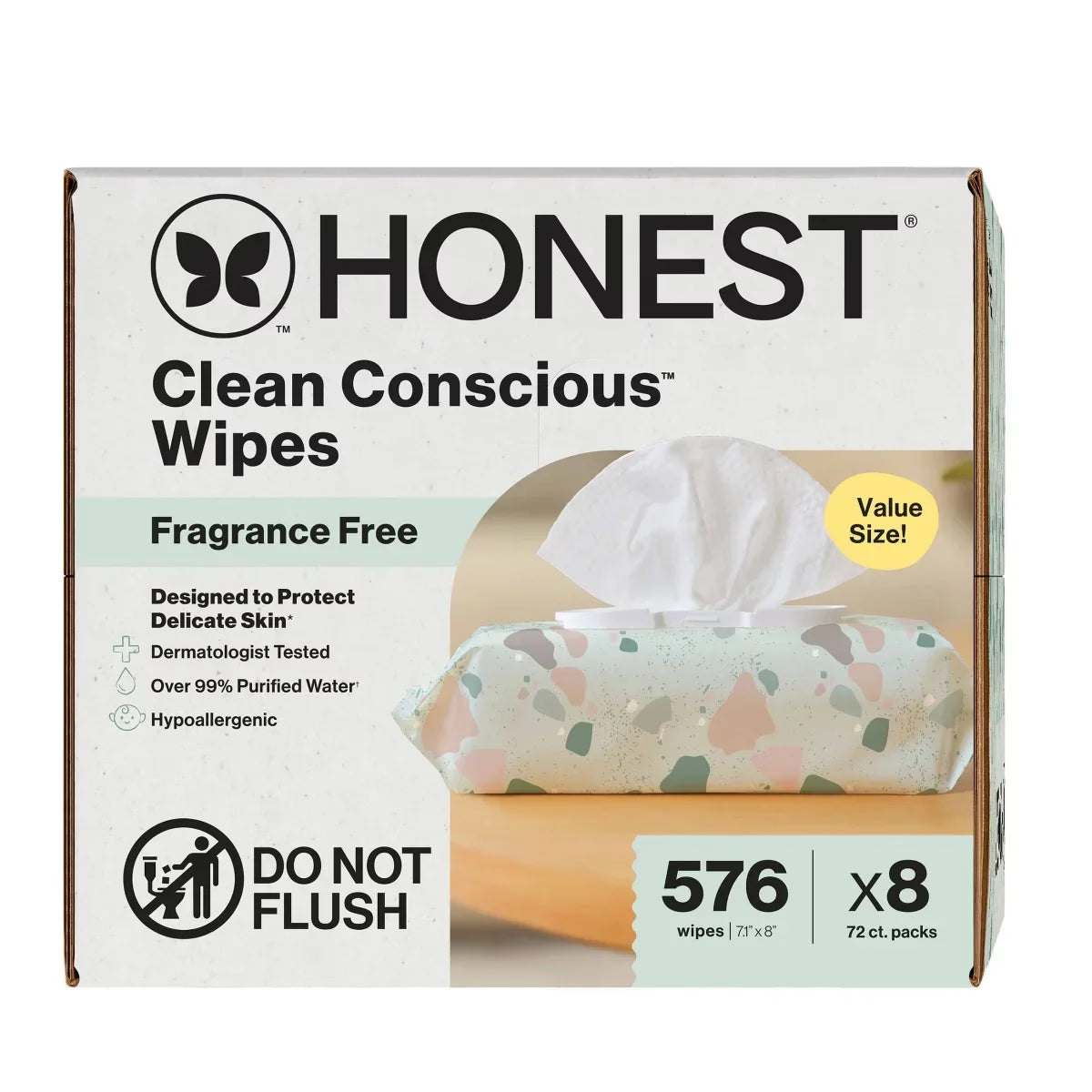 The Honest Company Sensitive Clean Conscious Wipes