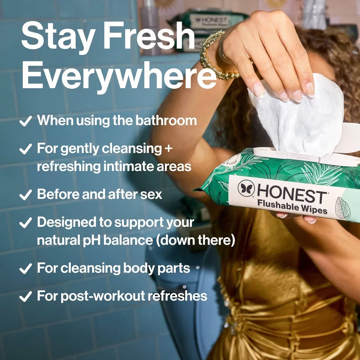The Honest Company Flushable Wipes - 126ct