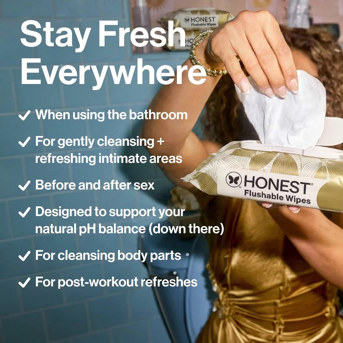 The Honest Company Flushable Wipes - 126ct