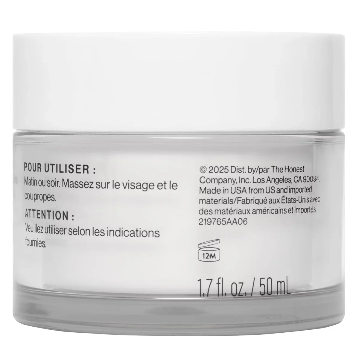 Honest Beauty Hydrogel Cream with Hyaluronic Acid
