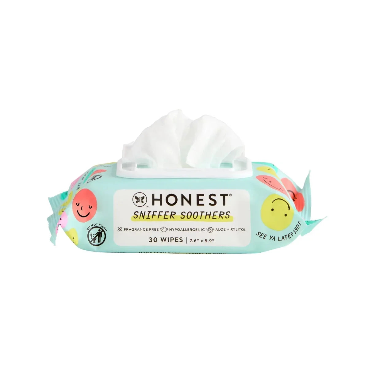 The Honest Company Sniffer Soothers Nose and Face Wipes