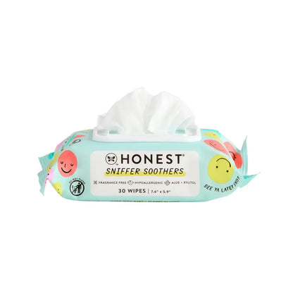 The Honest Company Sniffer Soothers Nose and Face Wipes