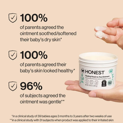 The Honest Company Healing Head-to-Toe Ointment Fragrance Free
