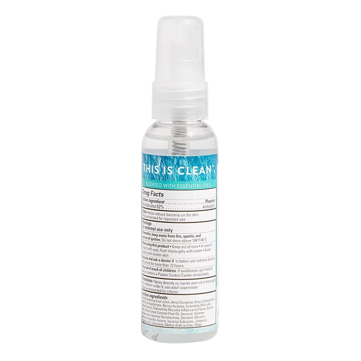 The Honest Company Hand Sanitizer Spray - Coastal Surf - 2 fl oz