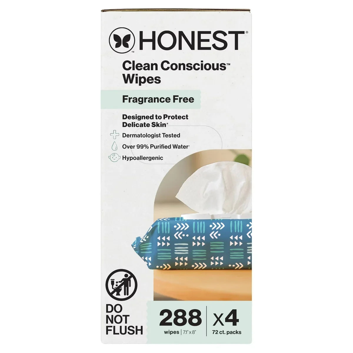The Honest Company Sensitive Clean Conscious Wipes