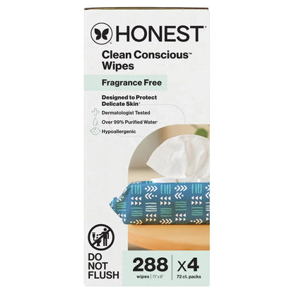 The Honest Company Sensitive Clean Conscious Wipes