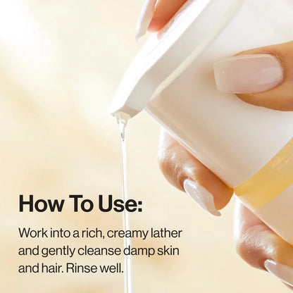 The Honest Company Refresh Shampoo + Body Wash - Citrus Vanilla