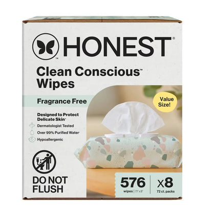 The Honest Company Sensitive Clean Conscious Wipes