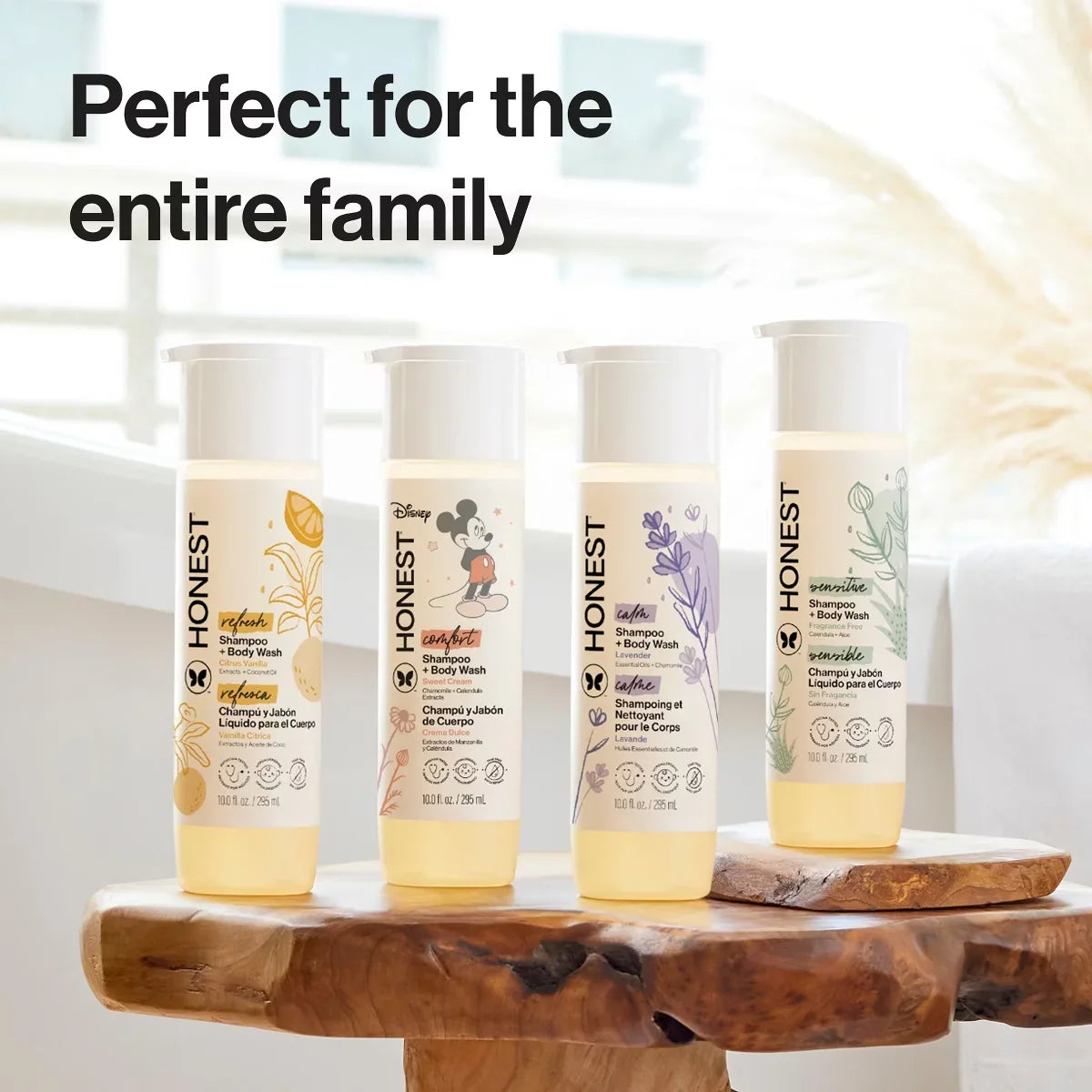 The Honest Company Refresh Shampoo + Body Wash Refill - Citrus Vanilla - 32 fl oz: Basic Cleansing, All Hair Types, Daily Use