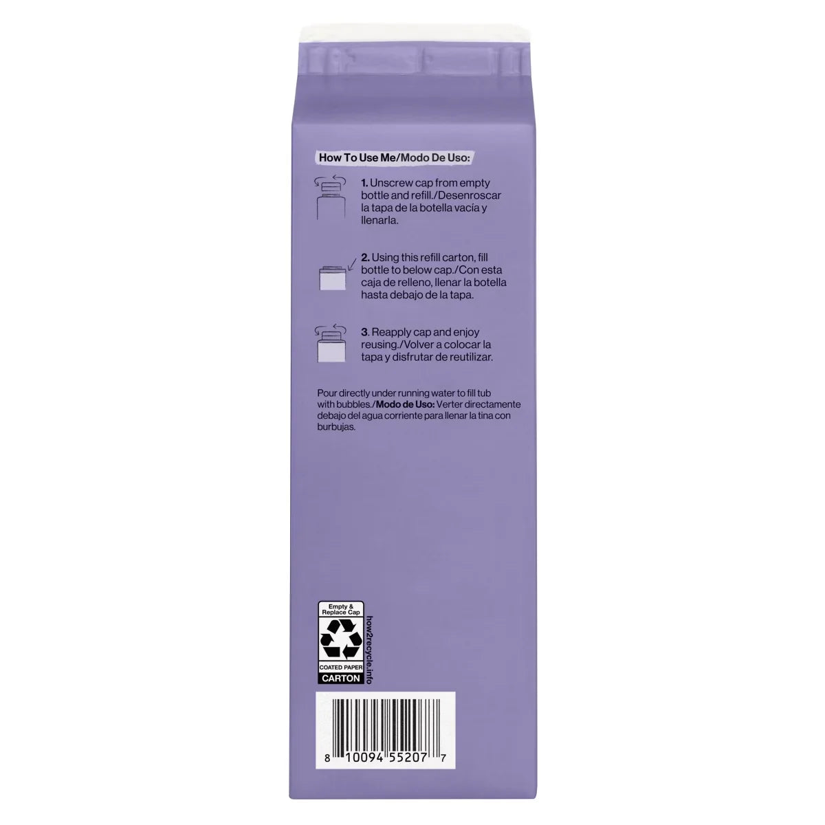The Honest Company Calm Bubble Bath Refill - Lavender - 32 fl oz: Liquid, Paraben-Free, Dye-Free, Phthalate-Free