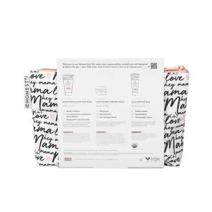 The Honest Company New Mama Care Essential Baby and Body Gift Set - 4pc: Moisturizing, Basic Cleansing, Soothing