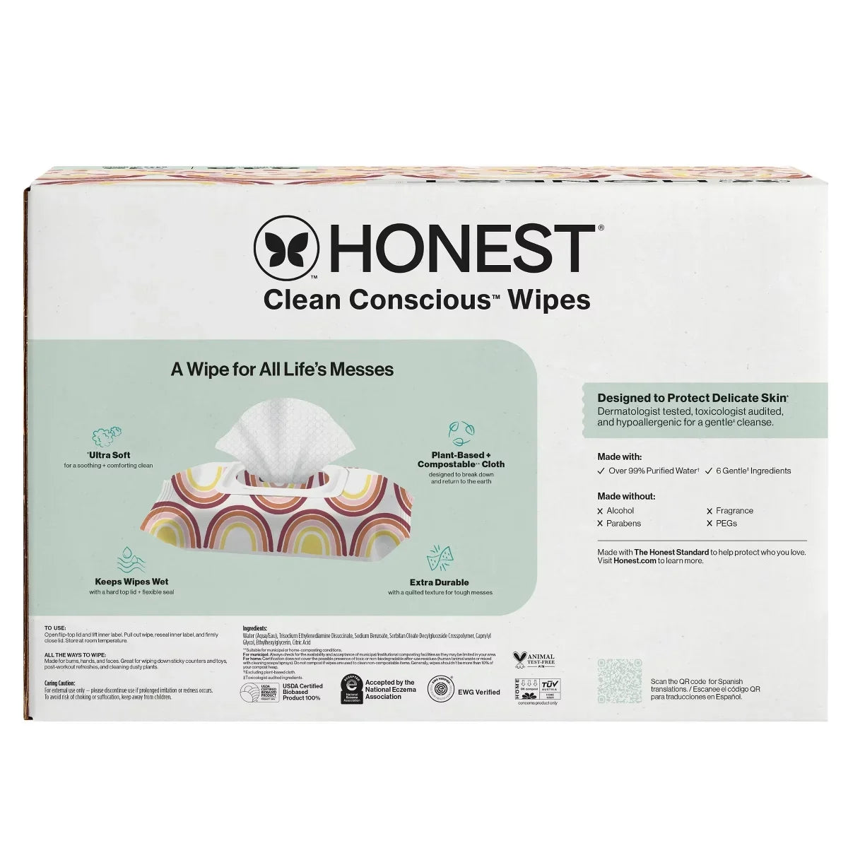 The Honest Company Sensitive Clean Conscious Wipes