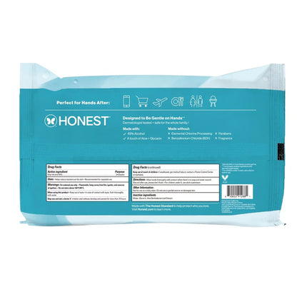 The Honest Company Alcohol Hand Sanitizing Wipes