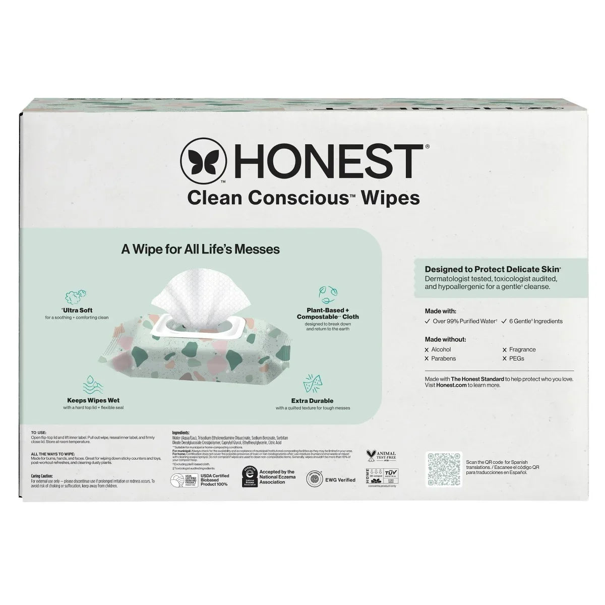 The Honest Company Sensitive Clean Conscious Wipes