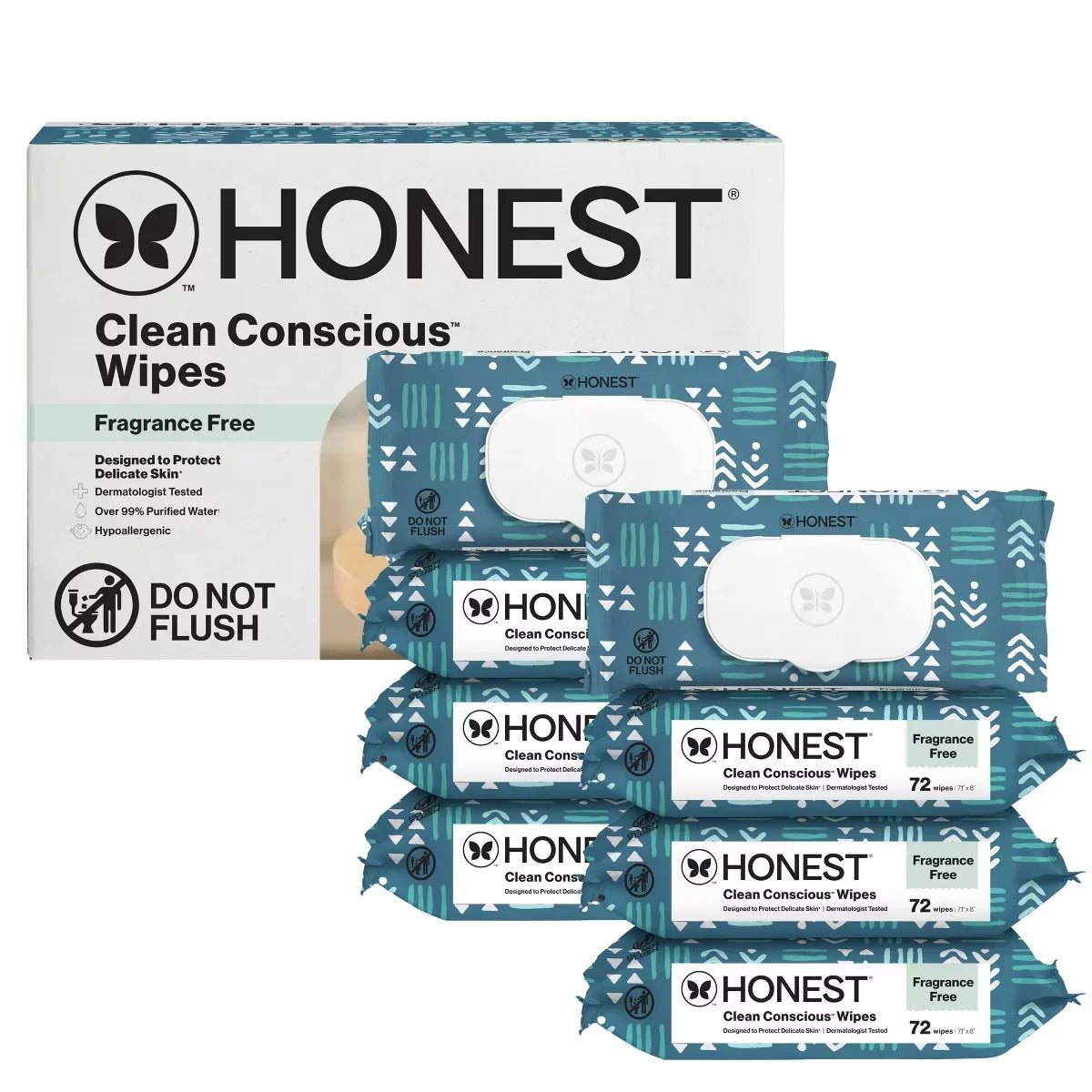 The Honest Company Sensitive Clean Conscious Wipes