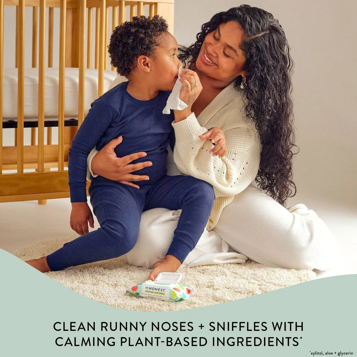 The Honest Company Sniffer Soothers Nose and Face Wipes