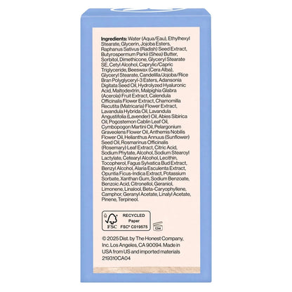 Honest Beauty Deep Hydration Face Cream with Shea Butter - 1.7 fl oz: Unscented, Anti-Aging, Sensitive Skin