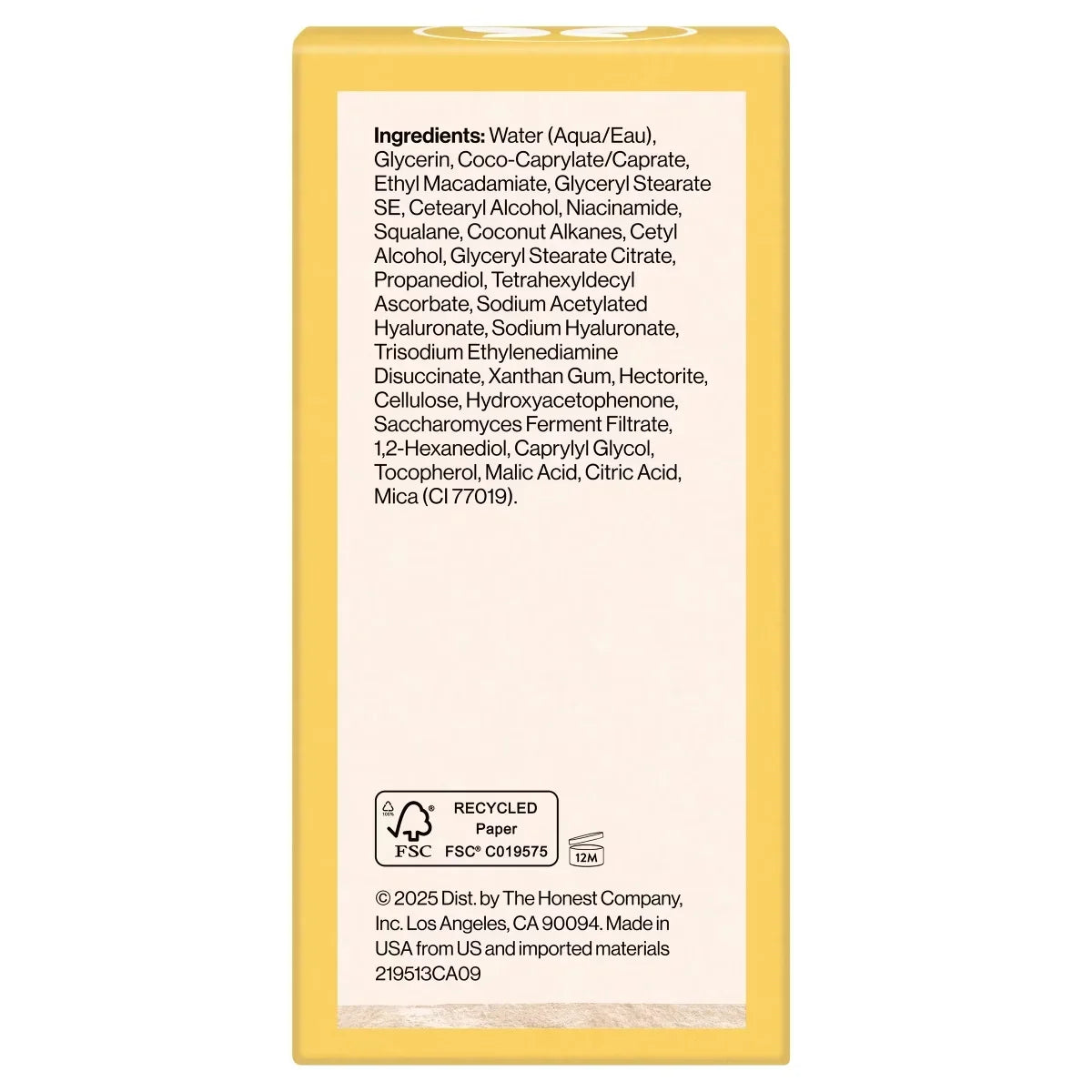 Honest Beauty Everyday Radiance and C Moisturizer with Vitamin C - 1.7 fl oz: Noncomedogenic, Unscented Face Cream