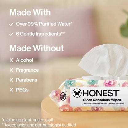 The Honest Company Sensitive Clean Conscious Wipes