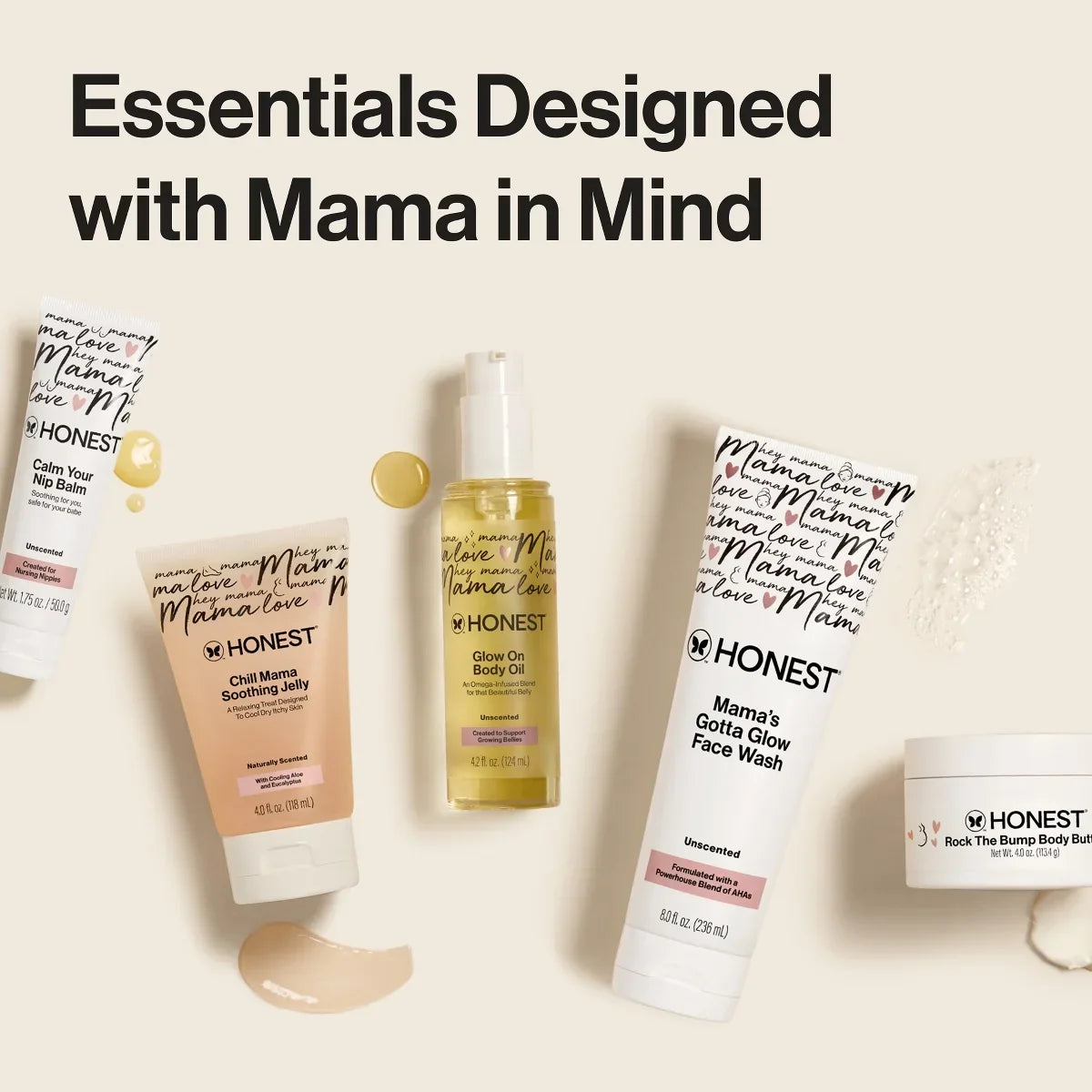 The Honest Company Honest Mama Face Cleanser and Body Wash Basic Cleaning - 8 fl oz: Sulfate-Free, For Sensitive Skin, Liquid Form