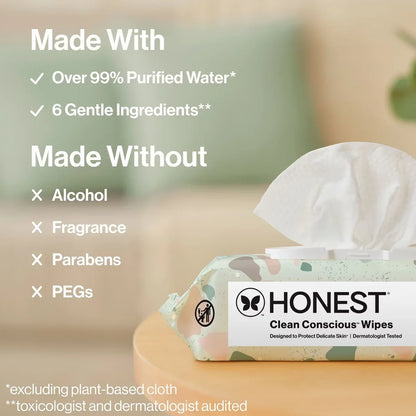 The Honest Company Sensitive Clean Conscious Wipes
