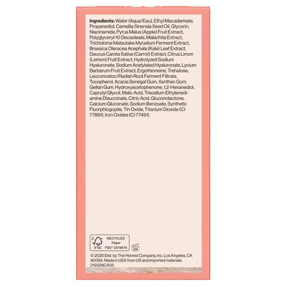 Honest Beauty Daily Green Juice Antioxidant Super Facial Serum - Travel Size - 1 fl oz: Vegan, Deep Hydration, Face Application