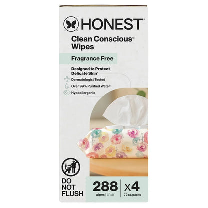The Honest Company Sensitive Clean Conscious Wipes