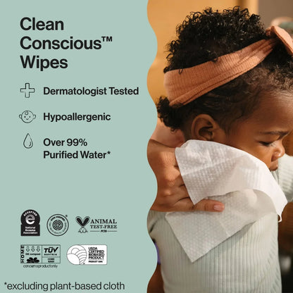 The Honest Company Sensitive Clean Conscious Wipes