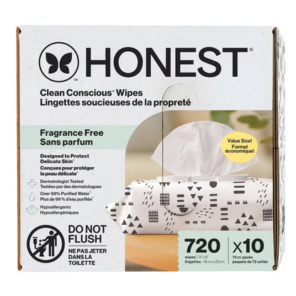 The Honest Company Sensitive Clean Conscious Wipes