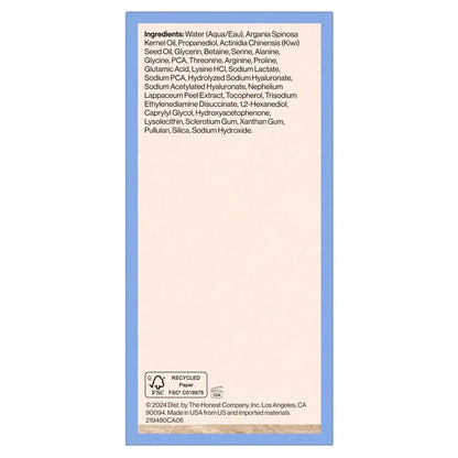Honest Beauty Hydrogel Deep Hydration Hyaluronic Acid Serum with Rambutan 1 fl oz: Paraben-Free, Silicone-Free, Vegan