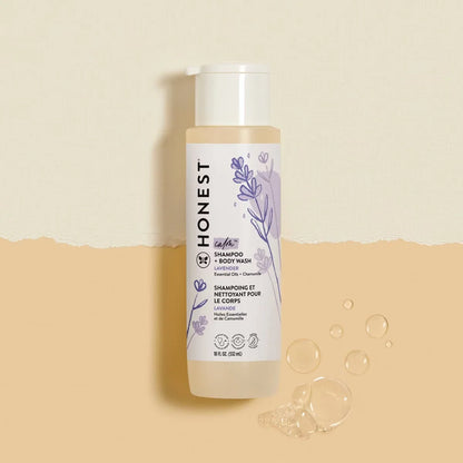 The Honest Company Calm Shampoo + Body Wash - Lavender